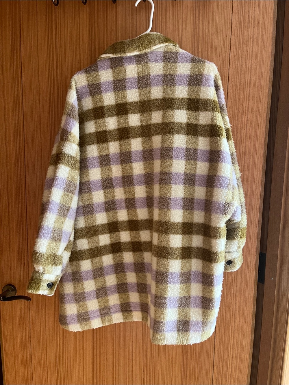 Zara Oversized Plaid Shacket - Picture 3 of 3